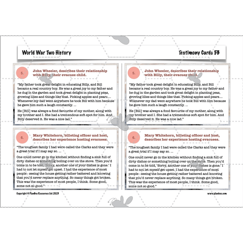 World War 2 Lower KS2