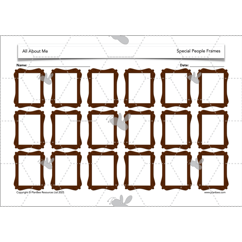 PlanBee All About Me KS1 History Lesson Planning Pack