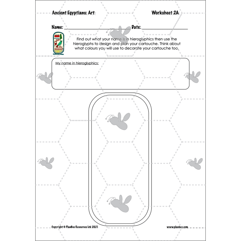 PlanBee Ancient Egyptians Topic KS2 Enrichment Lesson Pack