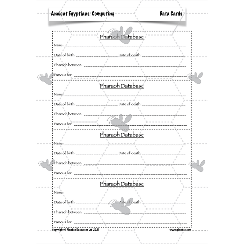 Ancient Egyptians Topic Enrichment Pack