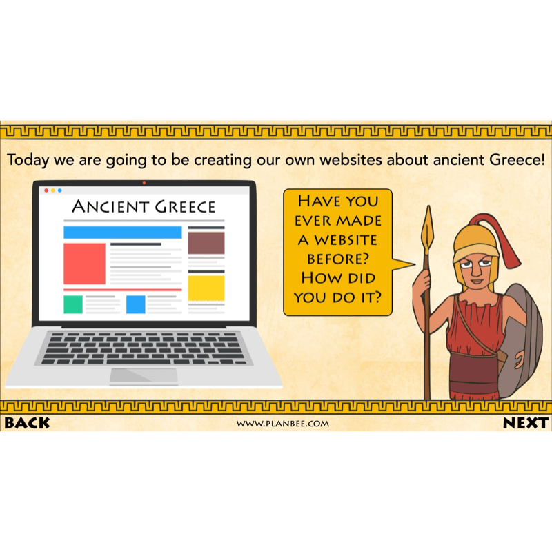 PlanBee Ancient Greece Topic KS2 Enrichment Lesson Pack