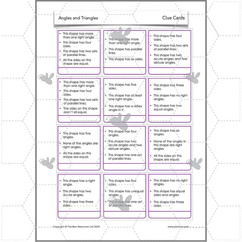 PlanBee Year 5 Angles and Triangles Maths Lessons by PlanBee