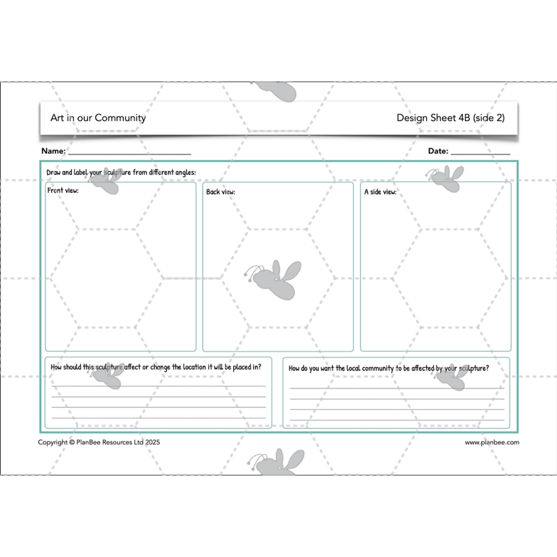 PlanBee Art in our Community | Sculpture KS2 | PlanBee