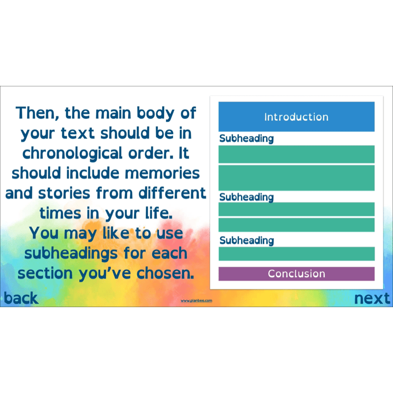 PlanBee Autobiography KS2 English Planning and Resources