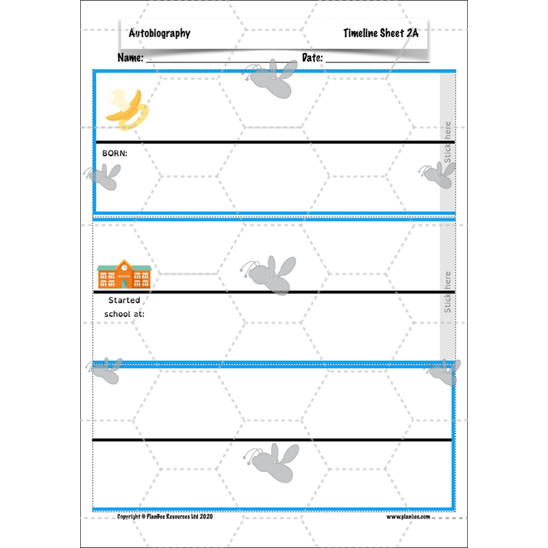 PlanBee Autobiography KS2 English Planning and Resources
