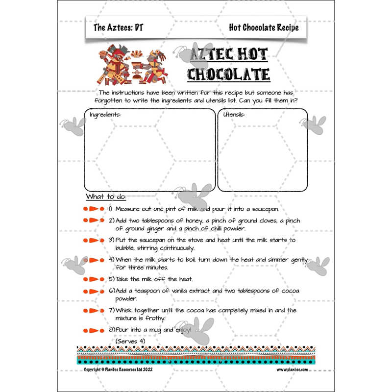 Aztecs Topic Enrichment Pack