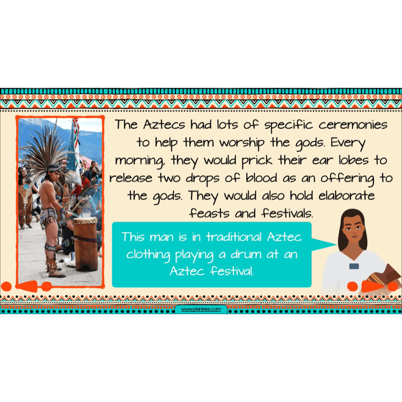 PlanBee Aztecs KS2 Lesson Planning and Resources 