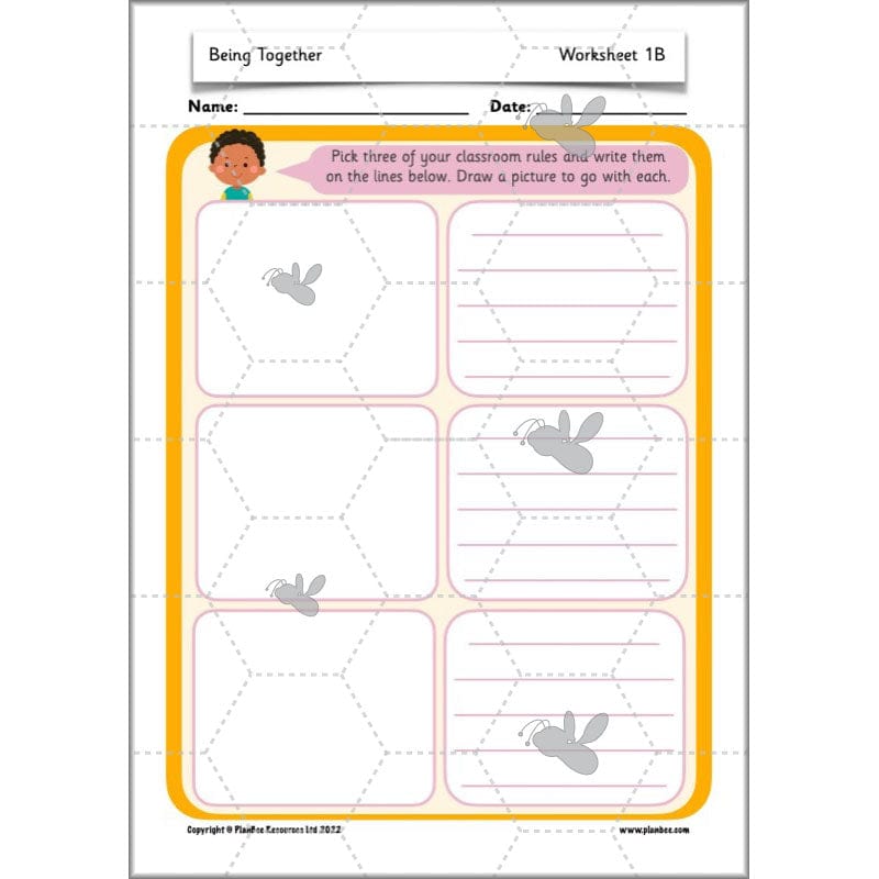 PlanBee Being Together PSHE KS1 lessons by Planbee