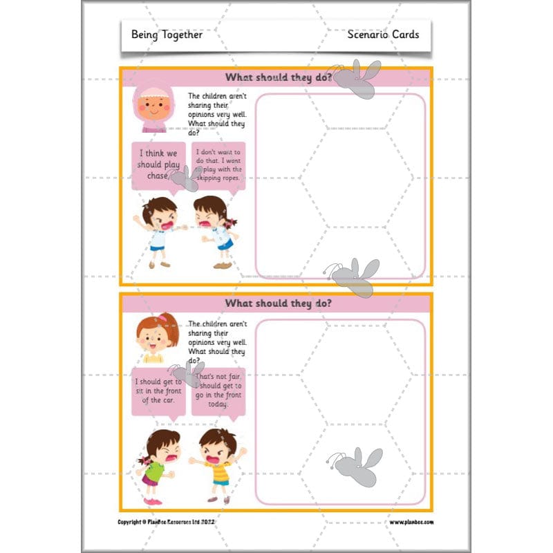 PlanBee Being Together PSHE KS1 lessons by Planbee