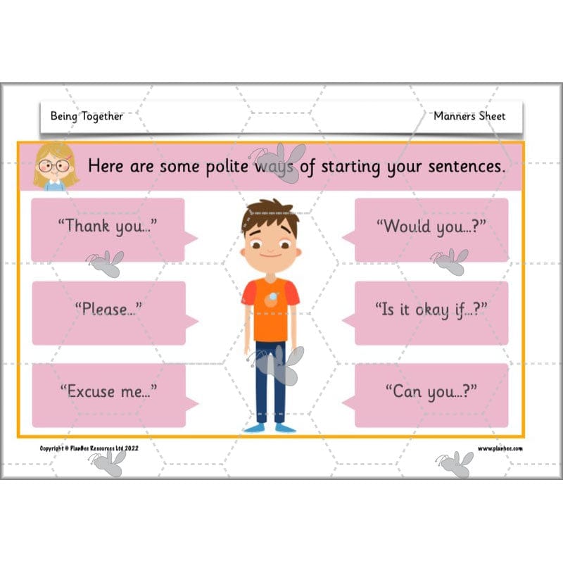 PlanBee Being Together PSHE KS1 lessons by Planbee