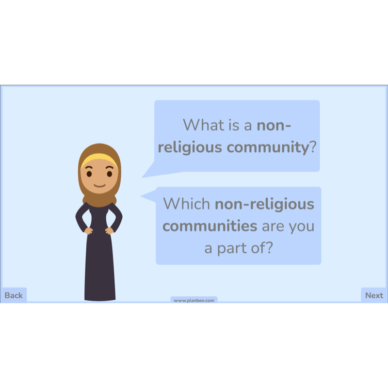 PlanBee Belief In Our Community: Complete set of KS2 RE lessons