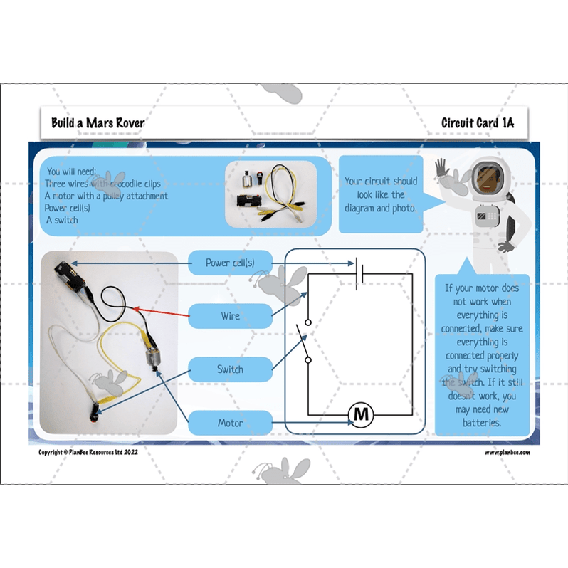Build a Mars Rover KS2 DT Lesson Pack — PlanBee