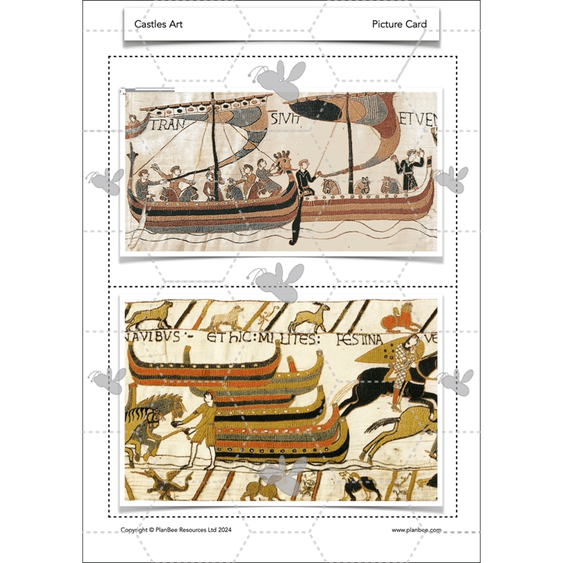 PlanBee Castles Topic KS1 Enrichment Lesson Pack