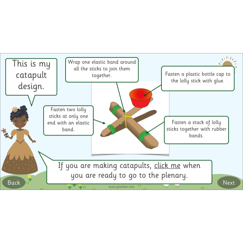 PlanBee Castles Topic KS1 Enrichment Lesson Pack