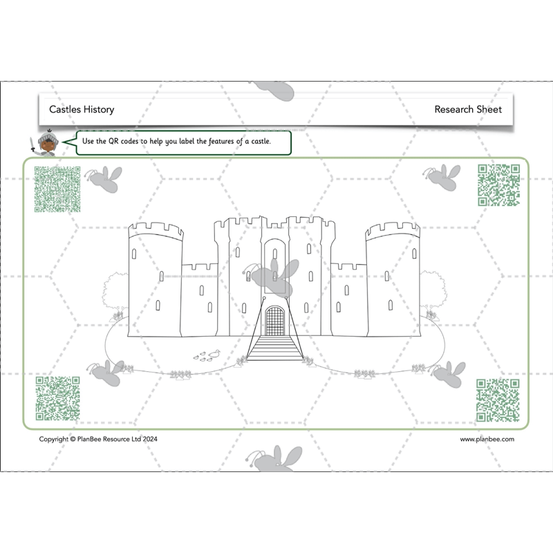 PlanBee Castles Castles KS1 History Lesson Planning and Resources