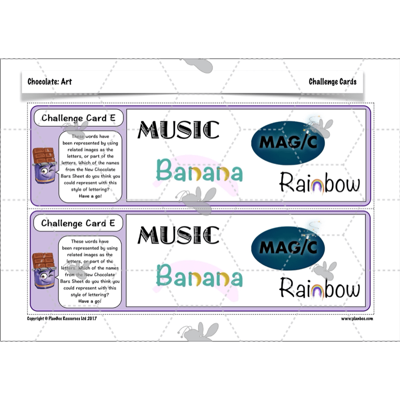 Chocolate Topic Enrichment Pack