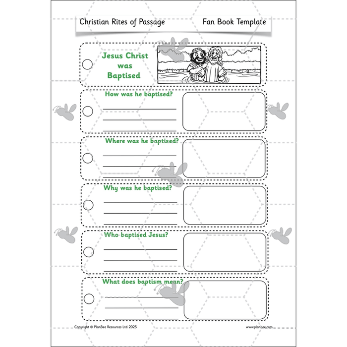 PlanBee Christian Rites of Passage | Year 2 RE lessons