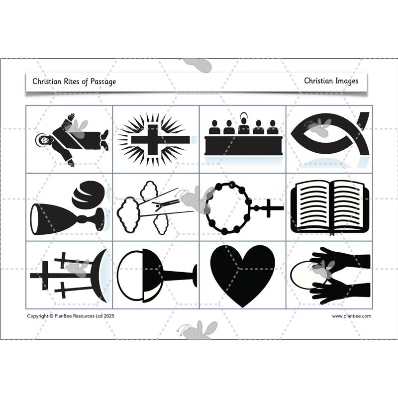 PlanBee Christian Rites of Passage | Year 2 RE lessons