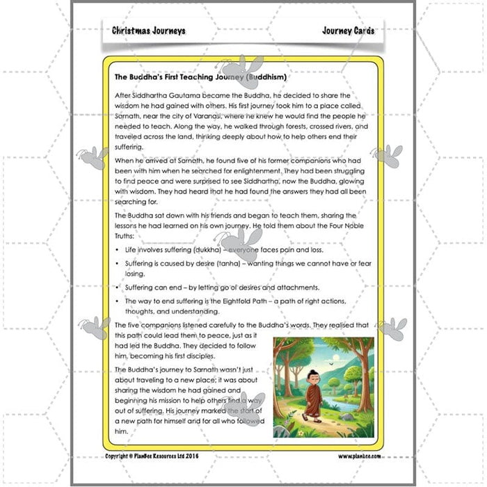 PlanBee Christmas Story KS2 RE Lessons for Year 4 by PlanBee