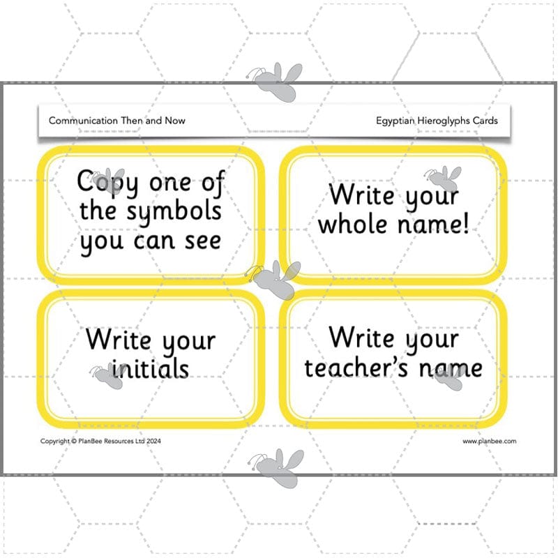PlanBee Communication Then and Now: Primary History Plans for KS1