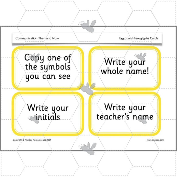 PlanBee Communication Then and Now: Primary History Plans for KS1