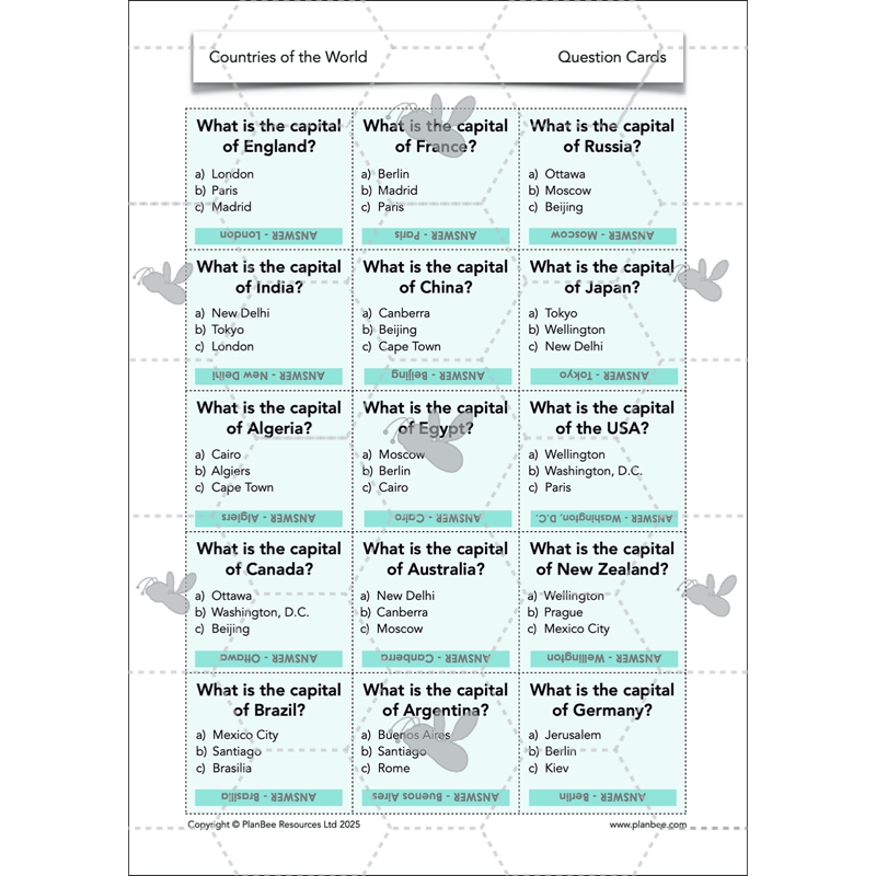 PlanBee Countries of the World | KS2 Geography Lessons PlanBee 