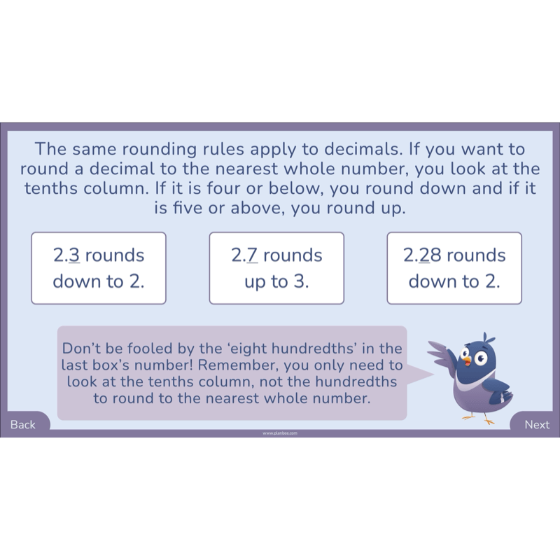 PlanBee Year 6 Decimal Place Value Maths Lessons by PlanBee