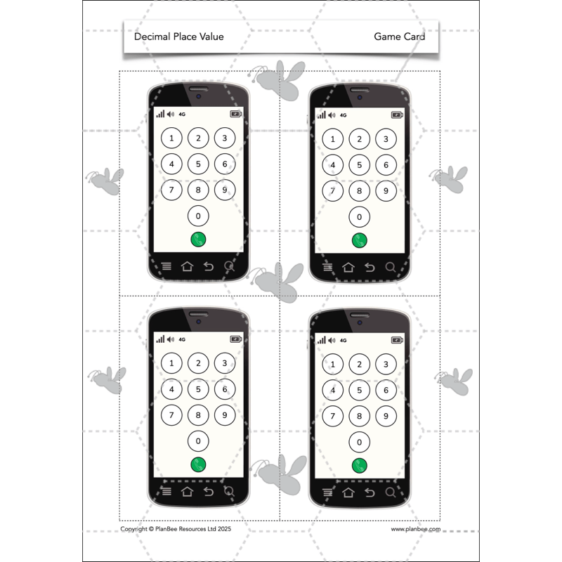 PlanBee Year 6 Decimal Place Value Maths Lessons by PlanBee