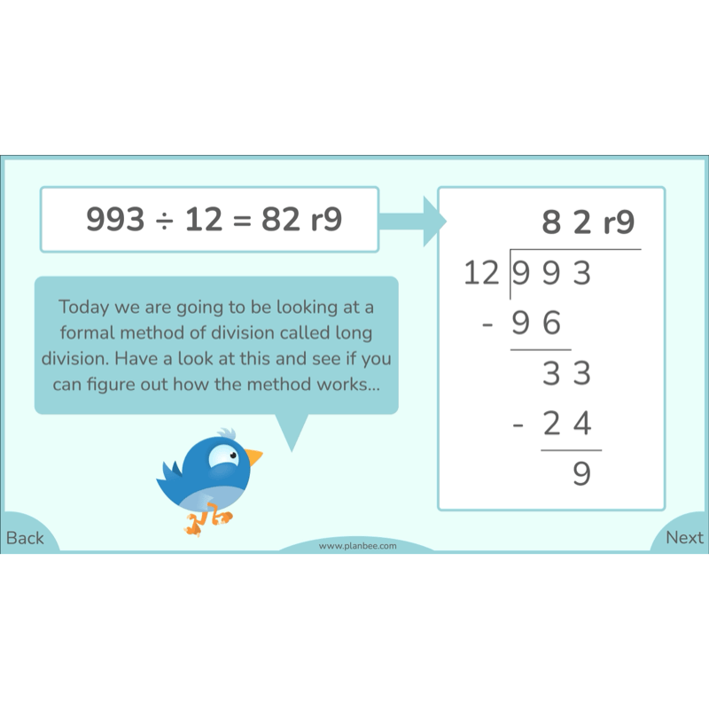 PlanBee Division Year 6 Maths Lessons and Worksheets by PlanBee