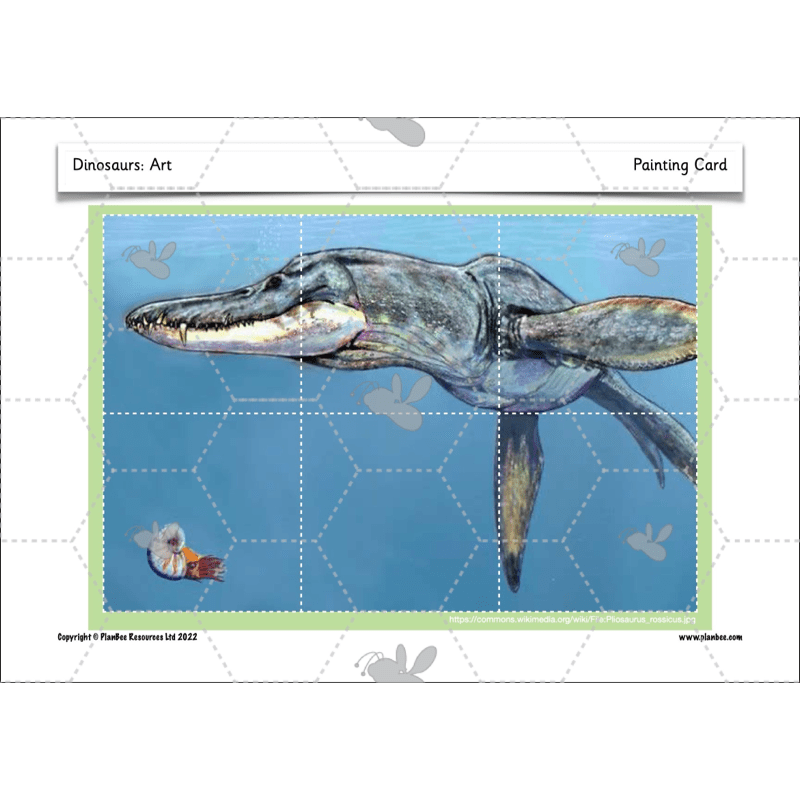 PlanBee Dinosaurs KS1 Topic Enrichment Lesson Pack