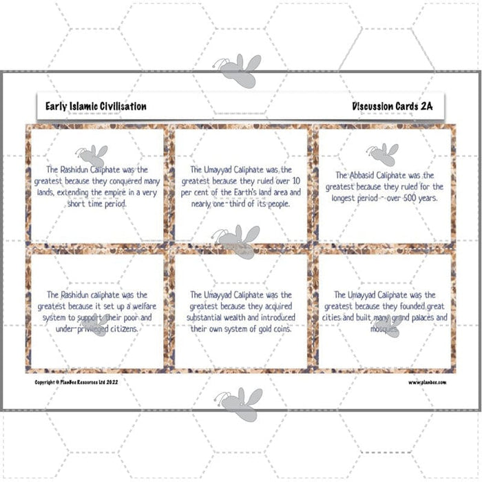 PlanBee Early Islamic Civilisation KS2 History | PlanBee