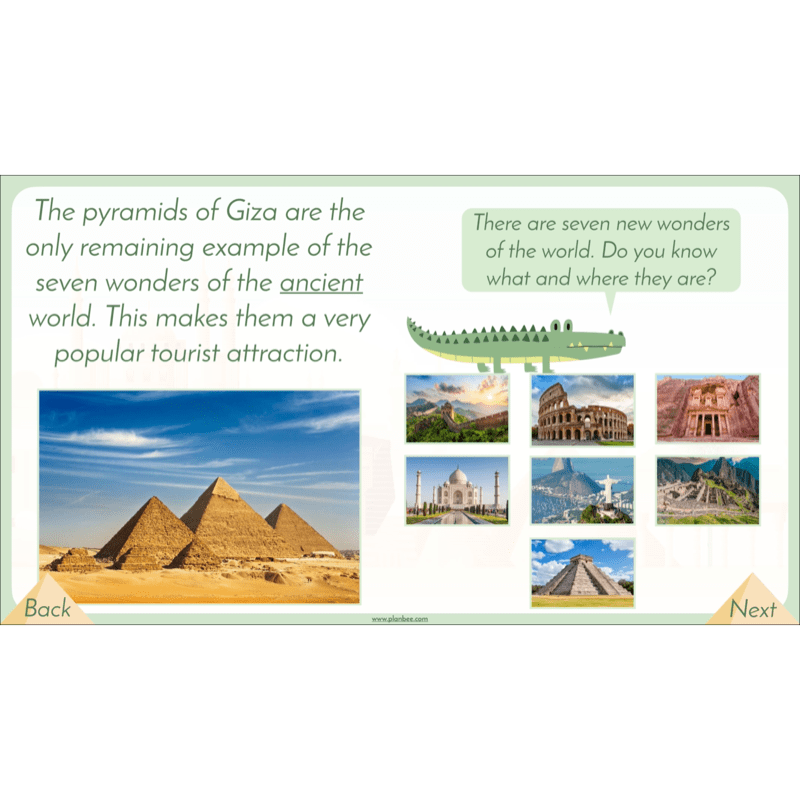 PlanBee Egypt Today - Year 3/4 Geography Lessons 