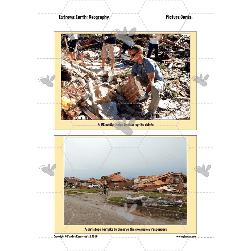 PlanBee Extreme Earth KS2 Lesson Planning Pack