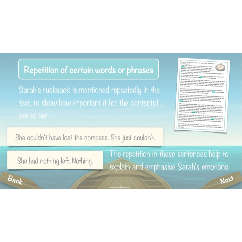 PlanBee Floodland: Narrative KS2 | Year 6 English Lesson Pack