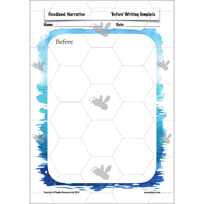 PlanBee Floodland: Narrative KS2 | Year 6 English Lesson Pack