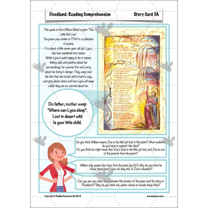 Floodland: Reading Comprehension