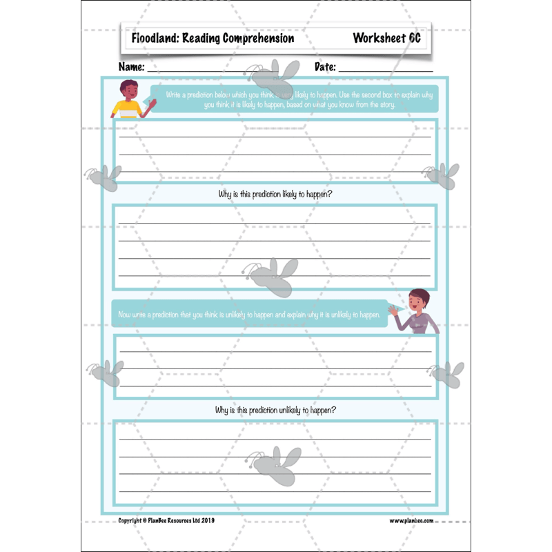 Floodland: Reading Comprehension