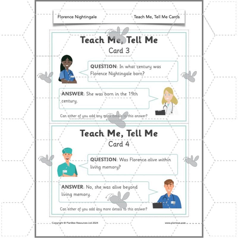 PlanBee Florence Nightingale KS1 Lesson Pack by PlanBee