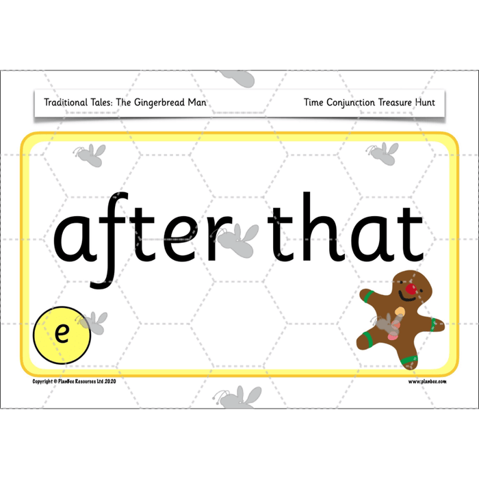 Traditional Tales: The Gingerbread Man