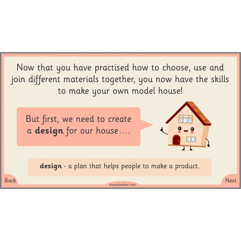 PlanBee Houses and Homes KS1 DT Lesson Pack by PlanBee