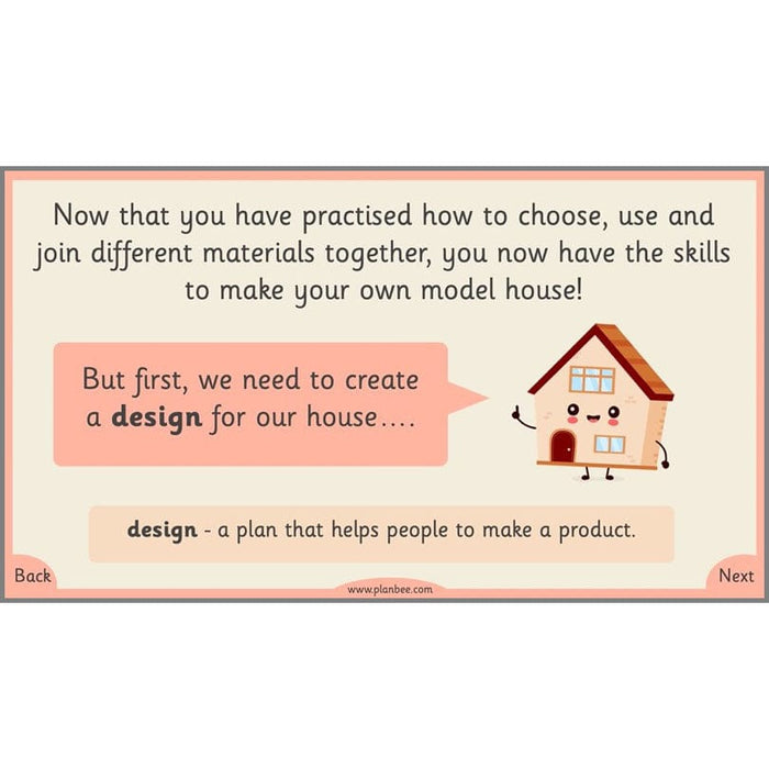 PlanBee Houses and Homes KS1 DT Lesson Pack by PlanBee