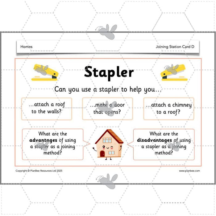 PlanBee Houses and Homes KS1 DT Lesson Pack by PlanBee