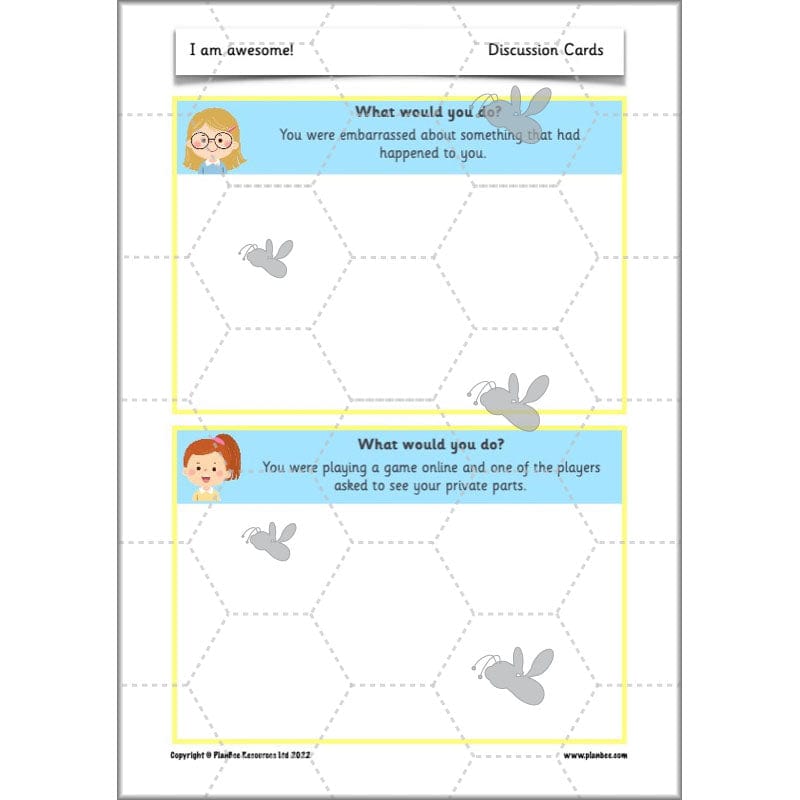 PlanBee I am awesome PSHE KS1 lessons by PlanBee