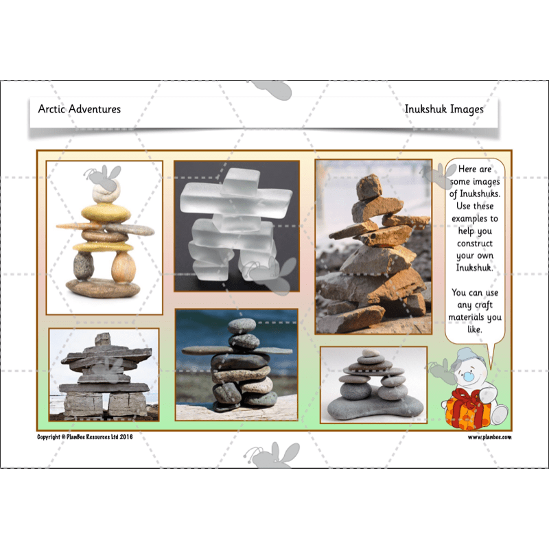 PlanBee In the Arctic Topic KS1 Enrichment Lesson Pack