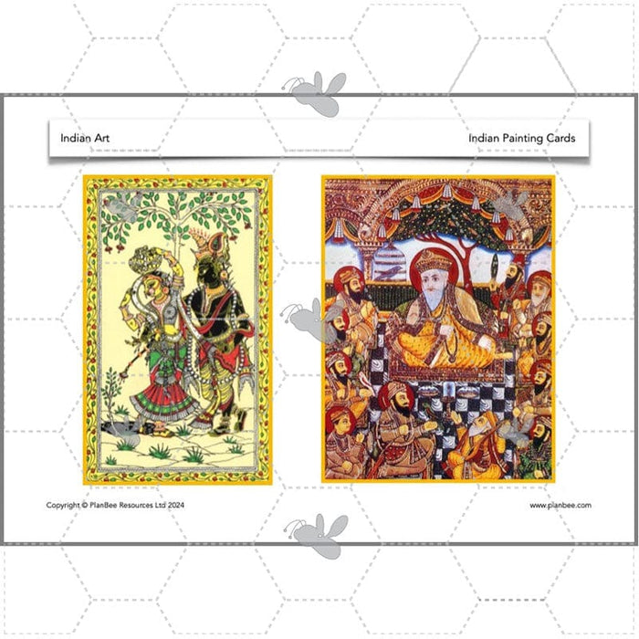 PlanBee Indian Art KS2 Lesson Planning Packs for Year 3/4 by PlanBee