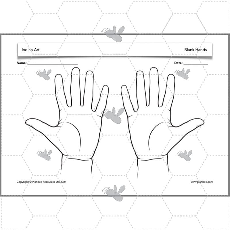 PlanBee Indian Art KS2 Lesson Planning Packs for Year 3/4 by PlanBee