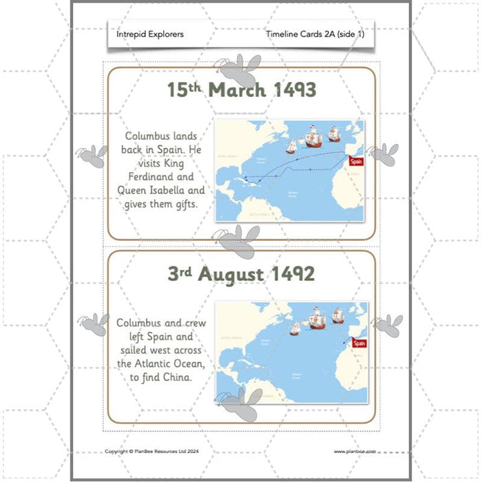 PlanBee Intrepid Explorers | KS1 History Lesson Pack by PlanBee