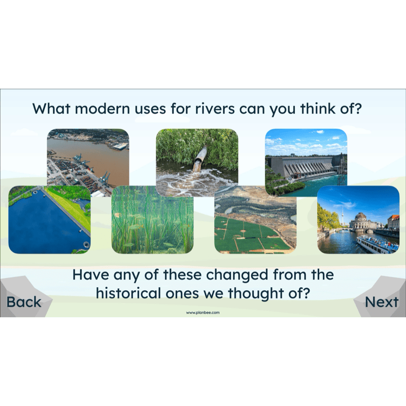 PlanBee Investigating Rivers KS2 Geography lessons by PlanBee