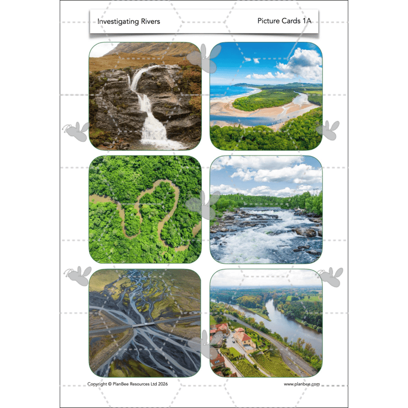 PlanBee Investigating Rivers KS2 Geography lessons by PlanBee