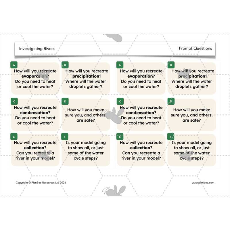 PlanBee Investigating Rivers KS2 Geography lessons by PlanBee